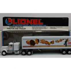 Lionel 6-12842 O Gauge Dunkin Donuts Tractor Trailer Truck NIB - Your Source for Gaming Essentials