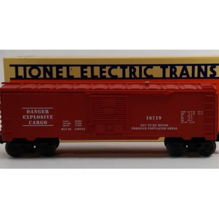 Lionel 6-16719 O Gauge Exploding Boxcar #16719 - Your Source for Gaming Essentials