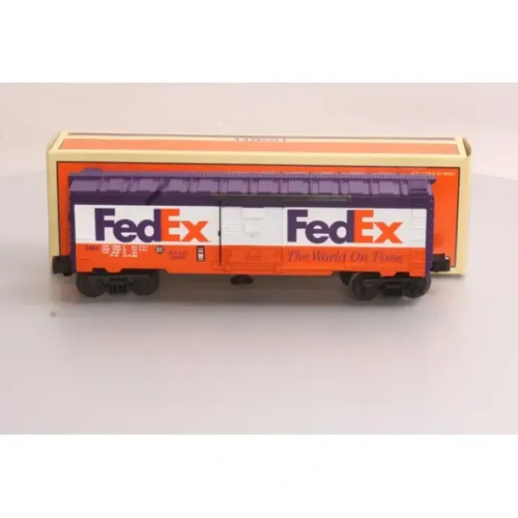 Lionel 6-19835 O Gauge FedEx Operating Boxcar LN/Box - Your Source for Gaming Essentials