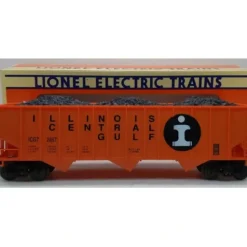 Lionel 6-17121 O Gauge Illinois Central 3-Bay Hopper w/Coal #2867 NIB - Your Source for Gaming Essentials