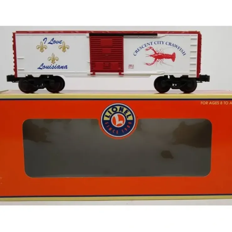 Lionel 6-29914 O Gauge I Love Louisiana Boxcar - Your Source for Gaming Essentials