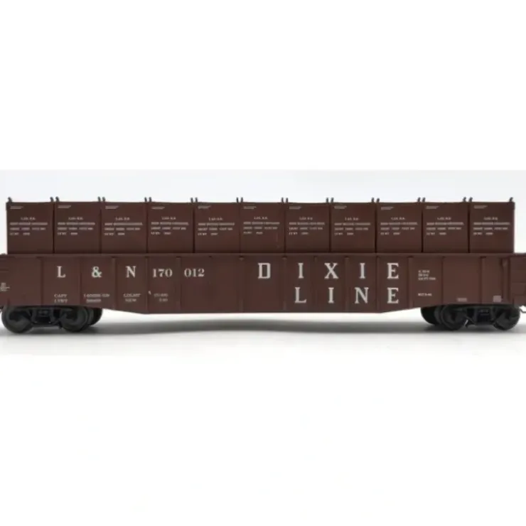 Lionel 6-17477 O Gauge L&N PS-5 Gondola w/Containers #170012 EX - Your Source for Gaming Essentials