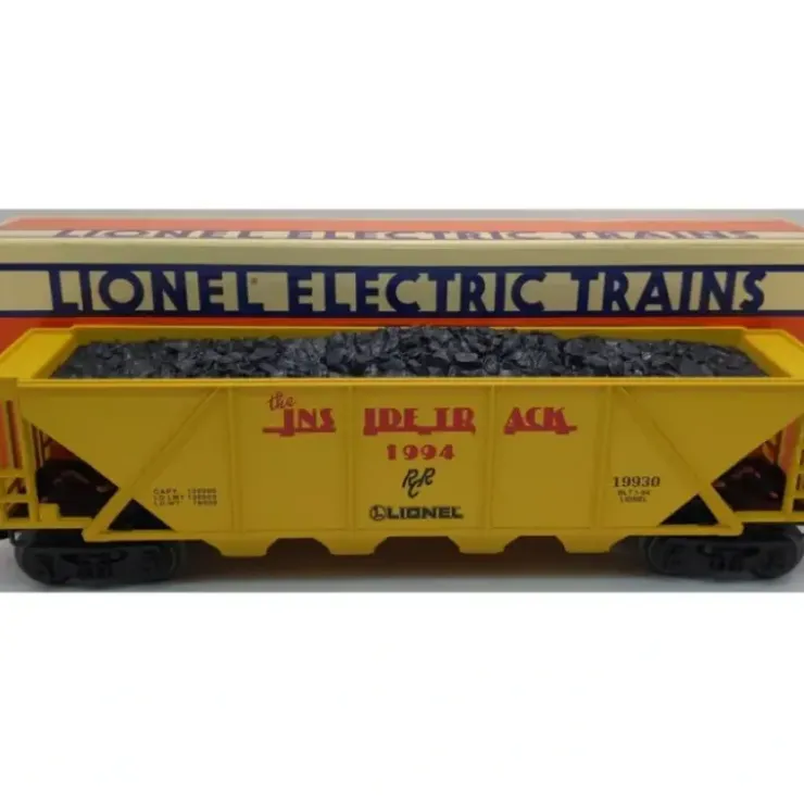 Lionel 6-19930 O Gauge Lionel Railroader Club 4-Bay Hopper with Load #19930 LN/Box - Your Source for Gaming Essentials