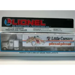 Lionel 6-12864 O Gauge Little Caesars Tractor & Trailer NIB - Your Source for Gaming Essentials