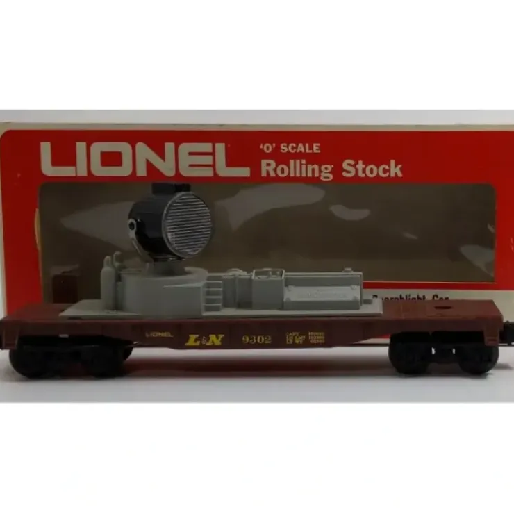 Lionel 6-9302 O Gauge Louisville & Nashville Operating Searchlight Car LN/Box - Your Source for Gaming Essentials