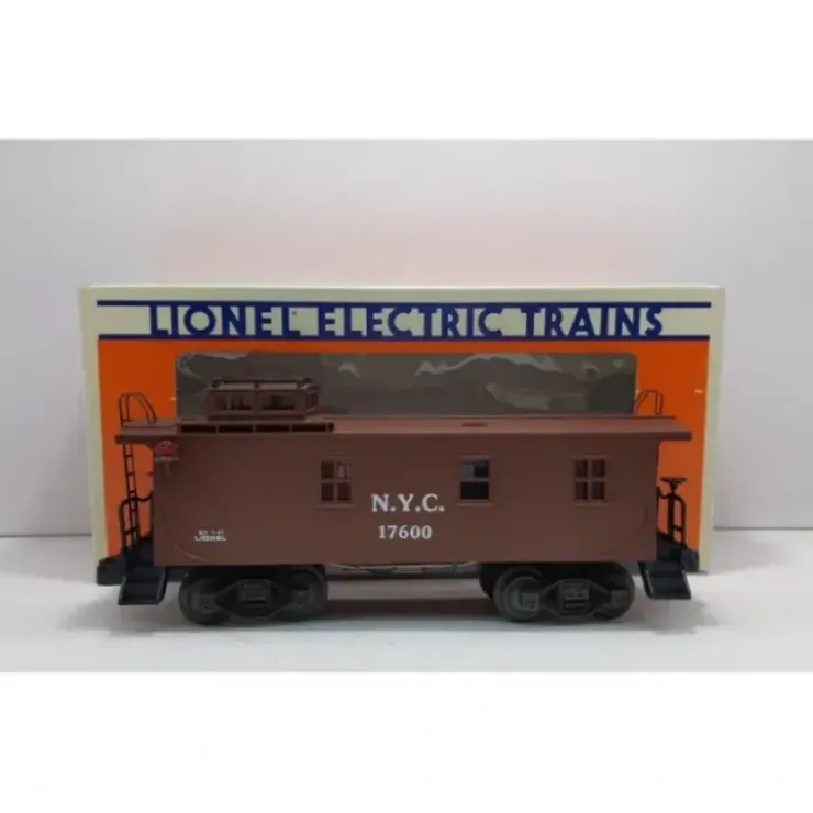 Lionel 6-17600 O Gauge New York Central Woodside Illuminated Caboose #17600 LN/Box - Your Source for Gaming Essentials