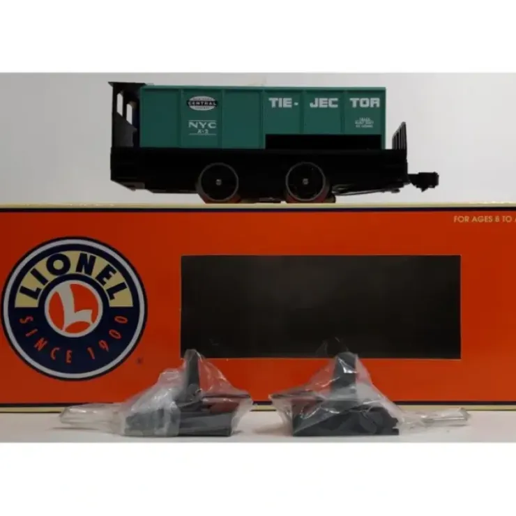 Lionel 6-18455 O Gauge New York Central Operating Tie-Jector Car LN/Box - Your Source for Gaming Essentials