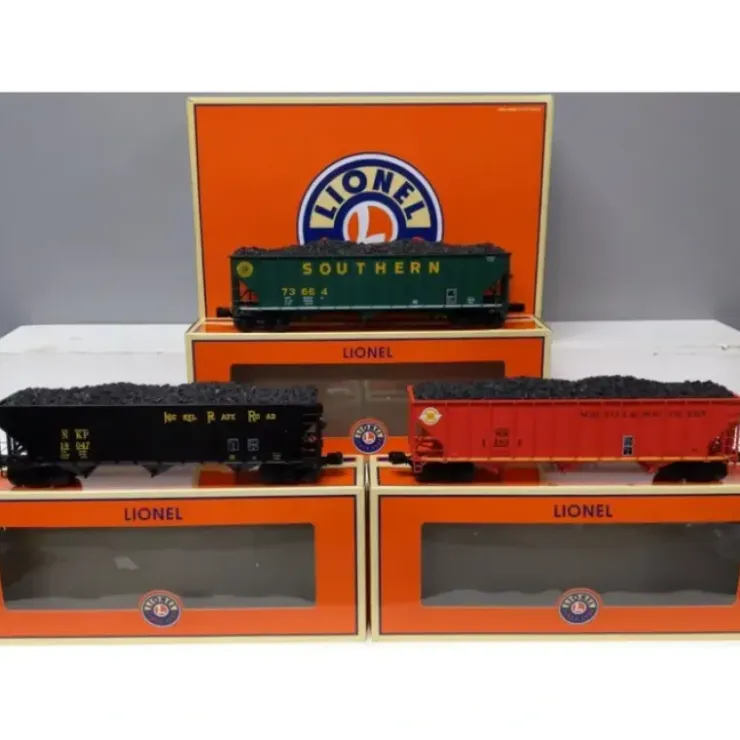 Lionel 6-17787 O Gauge NS Heritage NS/NKP/SOU Hoppers (Set of 3) - Your Source for Gaming Essentials