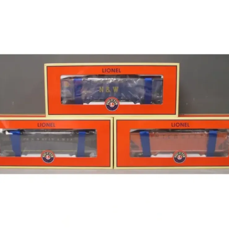 Lionel 6-17791 O Gauge NS Heritage PRR/N&W/Interstate Hoppers (Set of 3) - Your Source for Gaming Essentials