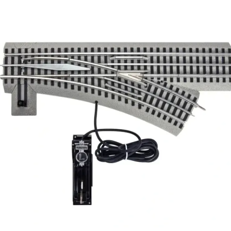 Lionel 6-81948 O Gauge O48 FasTrack Remote Right Hand Switch Turnout - Your Source for Gaming Essentials