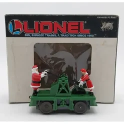 Lionel 6-18403 O Gauge Operating Santa Hand Car - Green LN/Box - Your Source for Gaming Essentials
