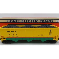 Lionel 6-17114 O Gauge Peabody 3-Bay Hopper with Coal Load LN/Box - Your Source for Gaming Essentials