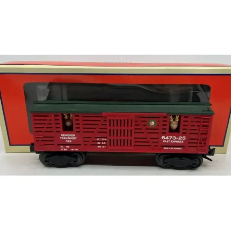 Lionel 6-27947 O Gauge Reindeer Transport Car - Your Source for Gaming Essentials