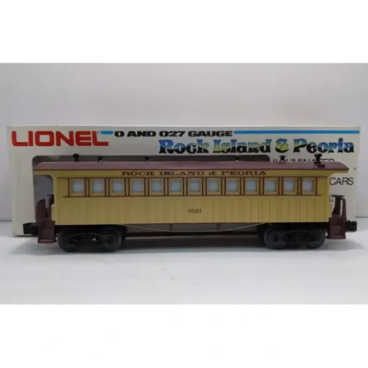 Lionel 6-9561 O Gauge Rock Island & Peoria Passenger Car LN/Box - Your Source for Gaming Essentials