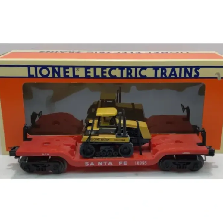 Lionel 6-16955 O Gauge Santa Fe Flatcar w/ Ertl Challenger LN/Box - Your Source for Gaming Essentials