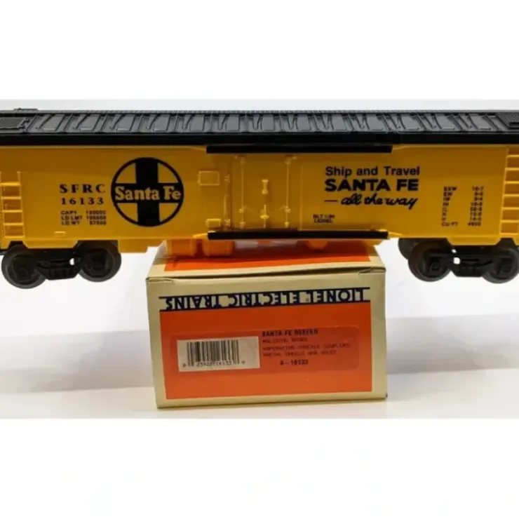 Lionel 6-16133 O Gauge Santa Fe Reefer - Your Source for Gaming Essentials