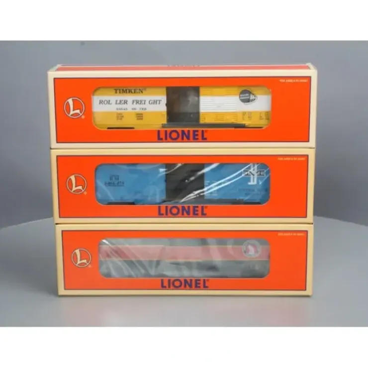 Lionel 6-29209 O Gauge 6464 Series VII Boxcars (Set of 3) LN/Box - Your Source for Gaming Essentials
