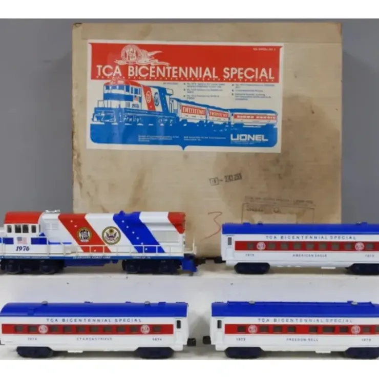 Lionel O Gauge TCA Diesel Passenger Bicentennial Special Set #2 EX/Box - Your Source for Gaming Essentials
