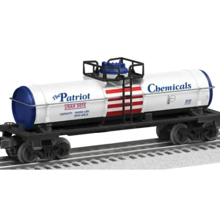Lionel 6-82186 O Gauge "The Patriot" Single Dome Tank Car #2015 - Your Source for Gaming Essentials