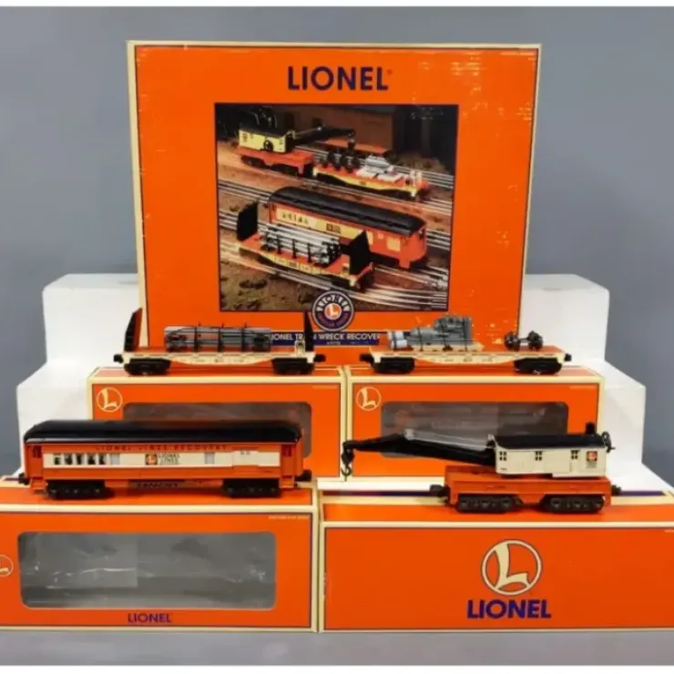 Lionel 6-21775 O Gauge Train Wreck Recovery Set NIB - Your Source for Gaming Essentials