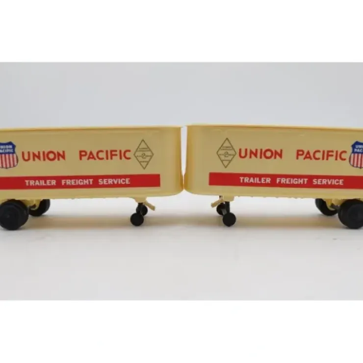 Lionel 6-9383 O Gauge Union Pacific Trailer Freight Service Piggyback Trailers EX - Your Source for Gaming Essentials