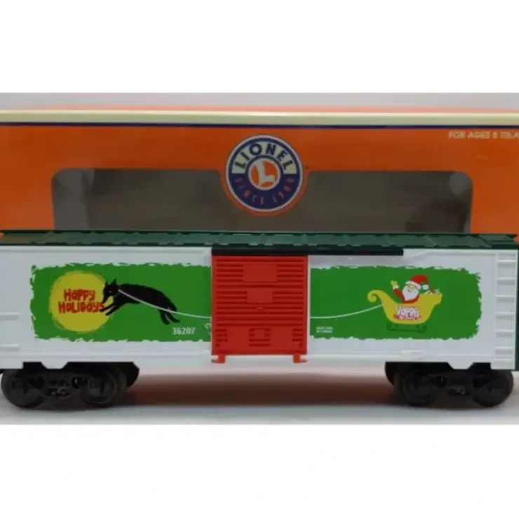 Lionel 6-36207 O Gauge Vapor Records Christmas Boxcar - Your Source for Gaming Essentials