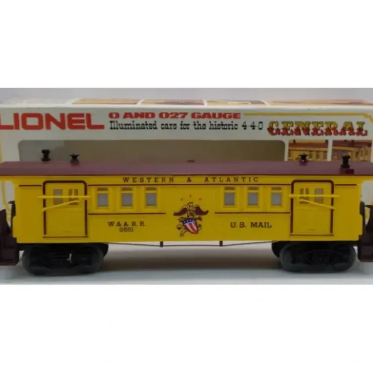 Lionel 6-9551 O Gauge W&ARR US Mail/Baggage Car #9551 LN/Box - Your Source for Gaming Essentials