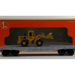 Lionel 6-17517 O Gauge Western Pacific Flatcar #9823 w/Ertl Caterpiller Loader LN/Box - Your Source for Gaming Essentials