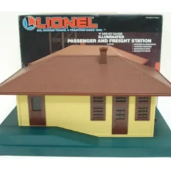 Lionel 6-12728 O Illuminated Passenger & Freight Station NIB - Your Source for Gaming Essentials