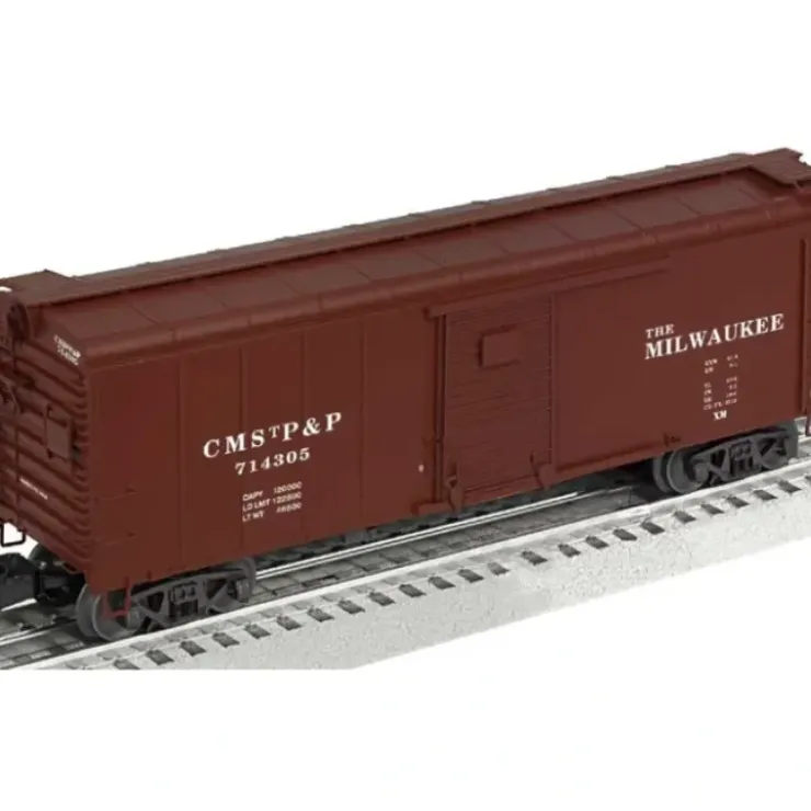 Lionel 6-25972 O Milwaukee Single Door Round Roof BoxCar #714305 - Your Source for Gaming Essentials