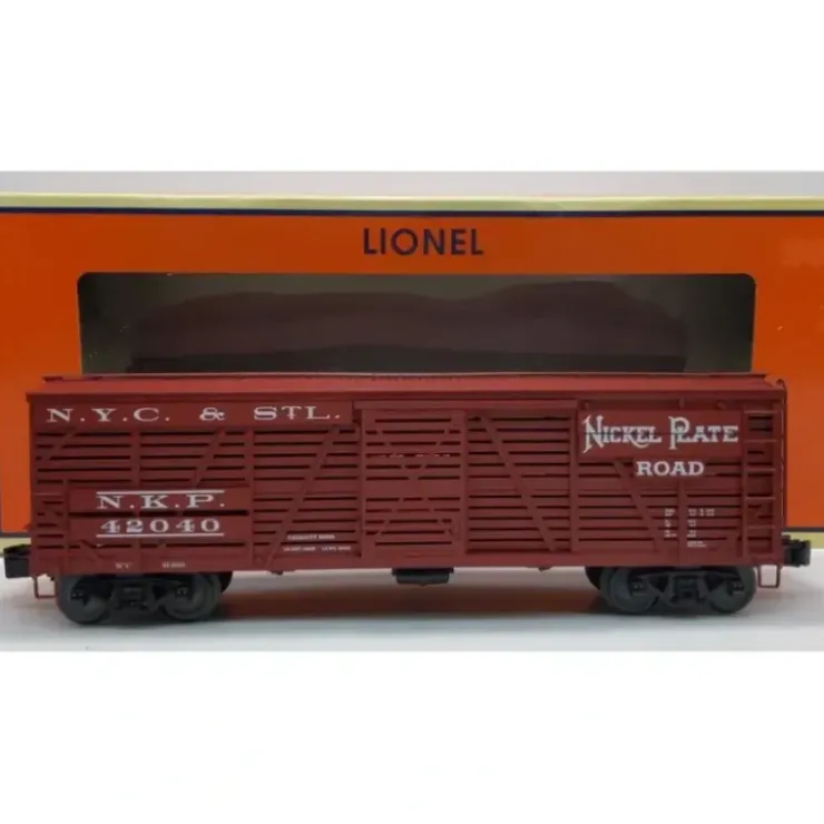 Lionel 6-82315 O Nickel Plate Road ACF 40-Ton Stock Car 3-Rail #42040 - Your Source for Gaming Essentials
