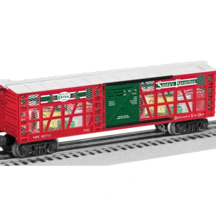 Lionel 6-82711 O North Pole Central Transparent Boxcar w/Christmas Gift #82711 - Your Source for Gaming Essentials