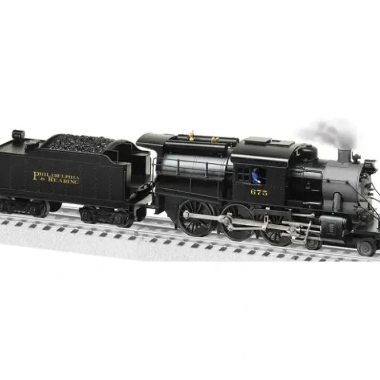 Lionel 6-82417 O Philadelphia & Reading LC Plus 4-6-0 Camelback Steam Loco #675 - Your Source for Gaming Essentials