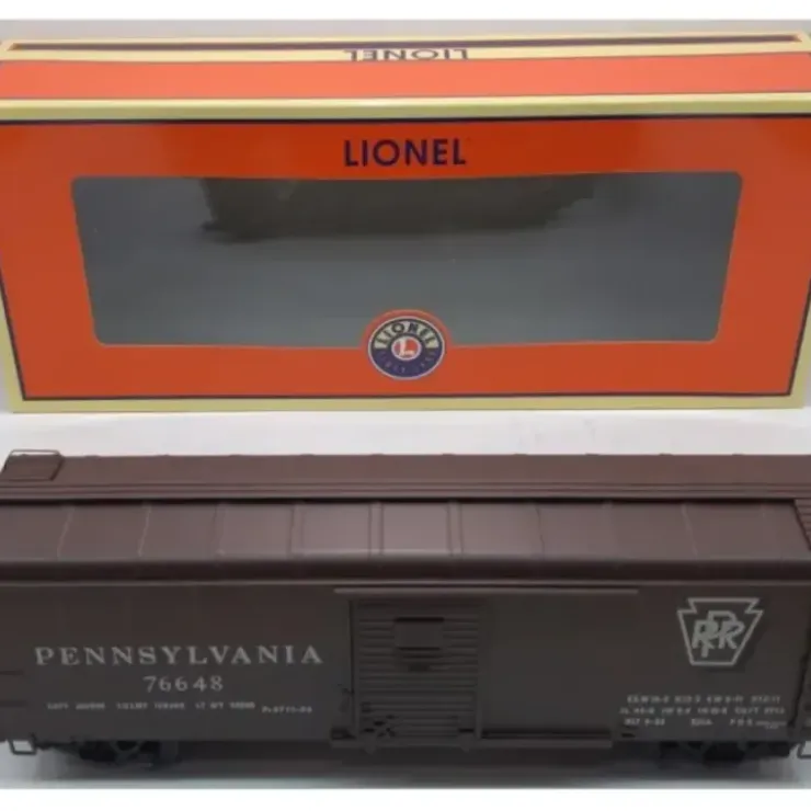 Lionel 6-38393 O PRR Single Door Round Roof Boxcar #76648 - Your Source for Gaming Essentials