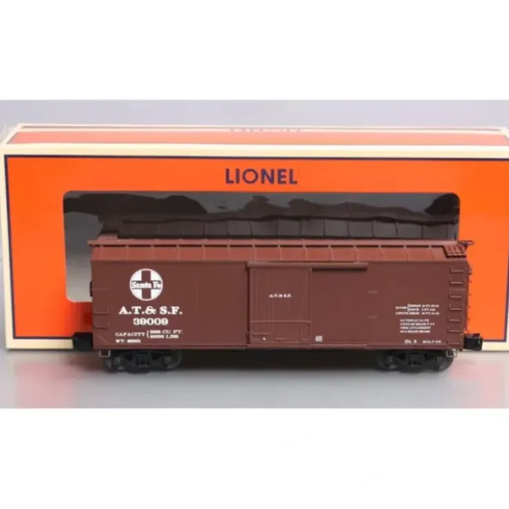 Lionel 6-17747 O Santa Fe Double-Sheathed Boxcar #39009 - Your Source for Gaming Essentials