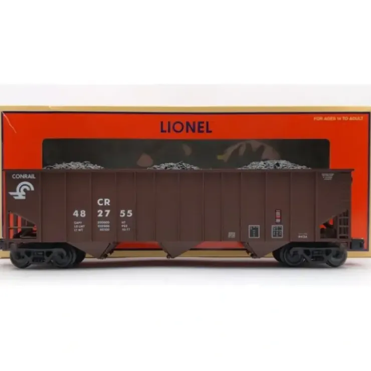 Lionel 6-27412 O Scale Conrail #482755 3-Bay Coal Hopper LN/Box - Your Source for Gaming Essentials