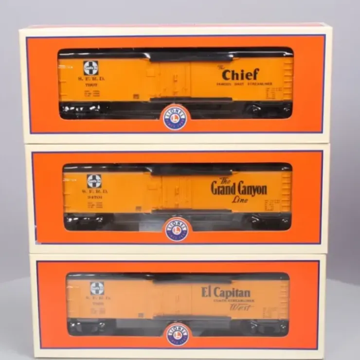 Lionel 6-25934 O SF Map & Slogan Reefer (Set of 3) - Your Source for Gaming Essentials