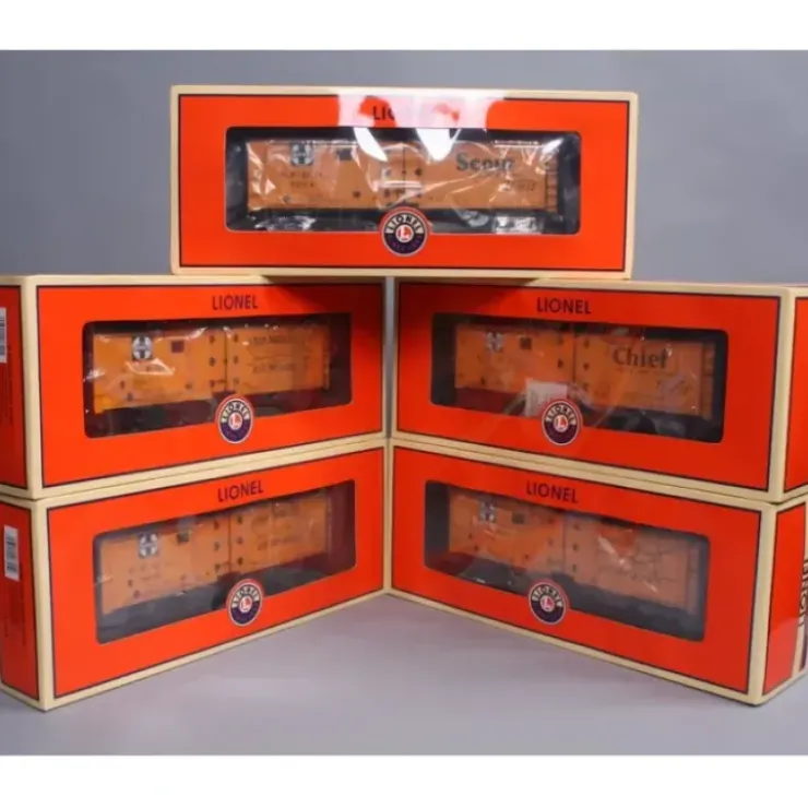 Lionel 6-17741 Santa Fe Steel Sided Billboard Reefer Cars (Set of 5) - Your Source for Gaming Essentials