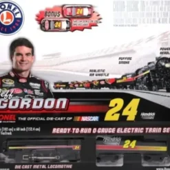 Lionel T2428 Jeff Gordon NASCAR O Gauge Steam Train Set - Your Source for Gaming Essentials