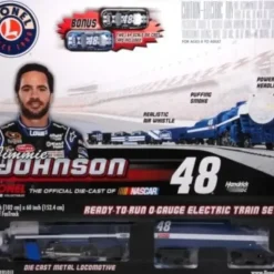 Lionel T4828 Jimmie Johnson NASCAR O Gauge Steam Train Set - Your Source for Gaming Essentials