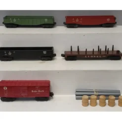 Lionel Vintage O Gauge Freight Cars: X6014, 6511, 6462, 6462, 6462 [5] VG - Your Source for Gaming Essentials