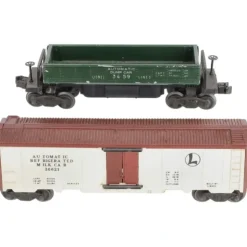 Lionel Vintage O Gauge 3459 Operating Dump Car & 3662-1 Operating Milk Car VG - Your Source for Gaming Essentials