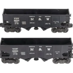 Lionel 3456 Vintage O Norfolk & Western Operating Hopper #22000 (2) EX - Your Source for Gaming Essentials