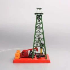 Lionel 455 Vintage O Operating Oil Derrick w/No Top - Repainted VG - Your Source for Gaming Essentials
