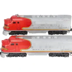 Lionel 2383 Vintage O Santa Fe F-3 AA Diesel Locomotives VG - Your Source for Gaming Essentials