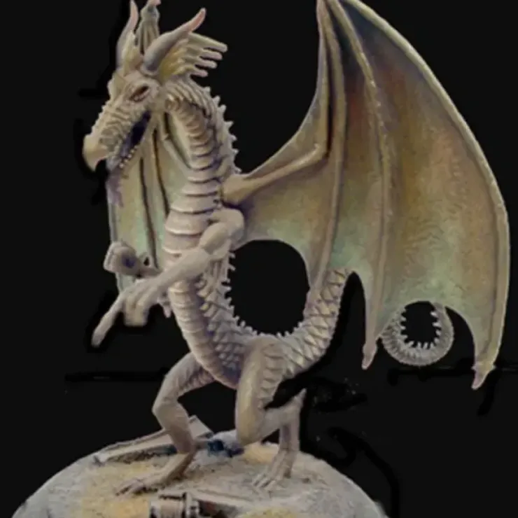 Tabletop Miniatures>Lofwyr Limited Re-Release #20-589 Shadowrun RPG Metal Ral Partha Figure - Your Source for Gaming Essentials