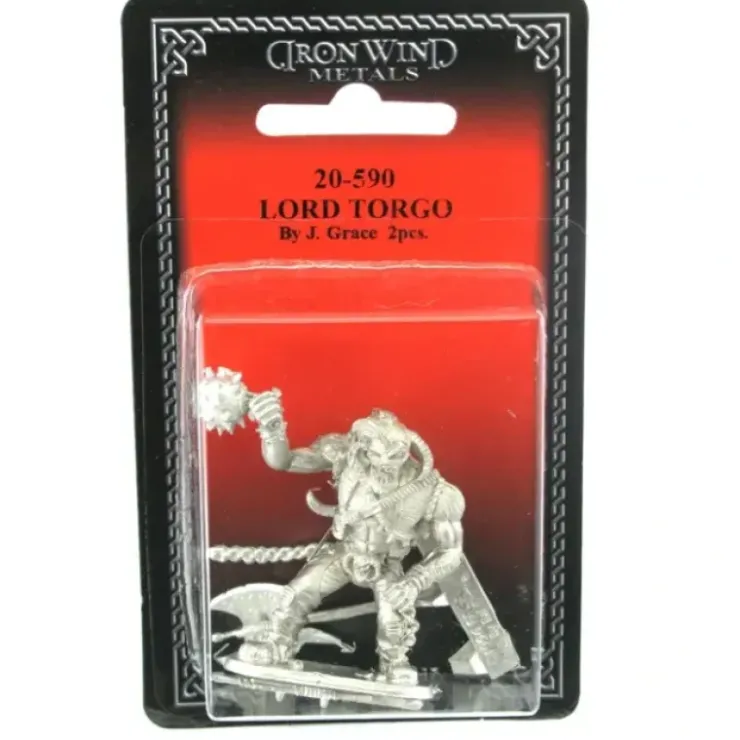 Tabletop Miniatures>Lord Torgo #20-590 Shadowrun RPG Metal Ral Partha Figure - Your Source for Gaming Essentials