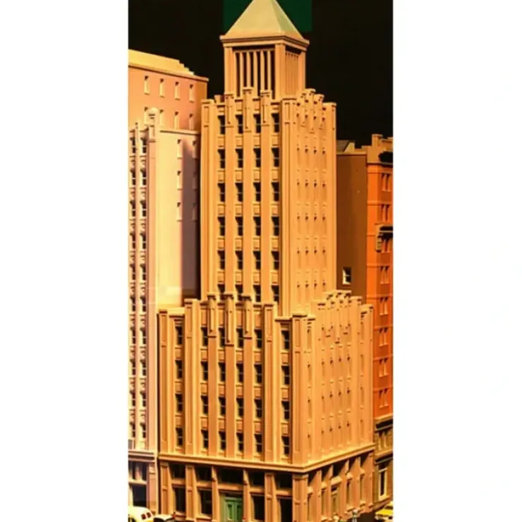 Lunde Studios 396-7 N Scale Temple Tower Cast-Resin Kit - Your Source for Gaming Essentials