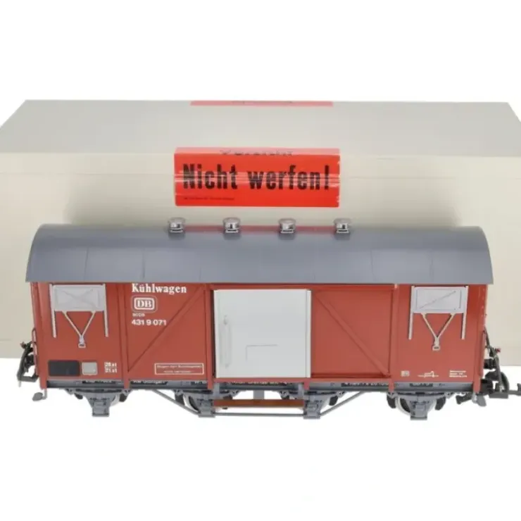 Magnus 57-4531 G Scale DB Kuhlwagen Metal Box Car #4319071 - Metal Wheels LN/Box - Your Source for Gaming Essentials