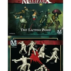 Tabletop Miniatures>Malifaux Guild Perdita - The Latigo Posse Box Set (6) #20103 Unpainted Plastic - Your Source for Gaming Essentials
